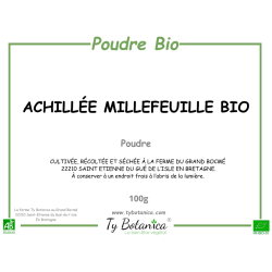 Achillée millefeuille Bio